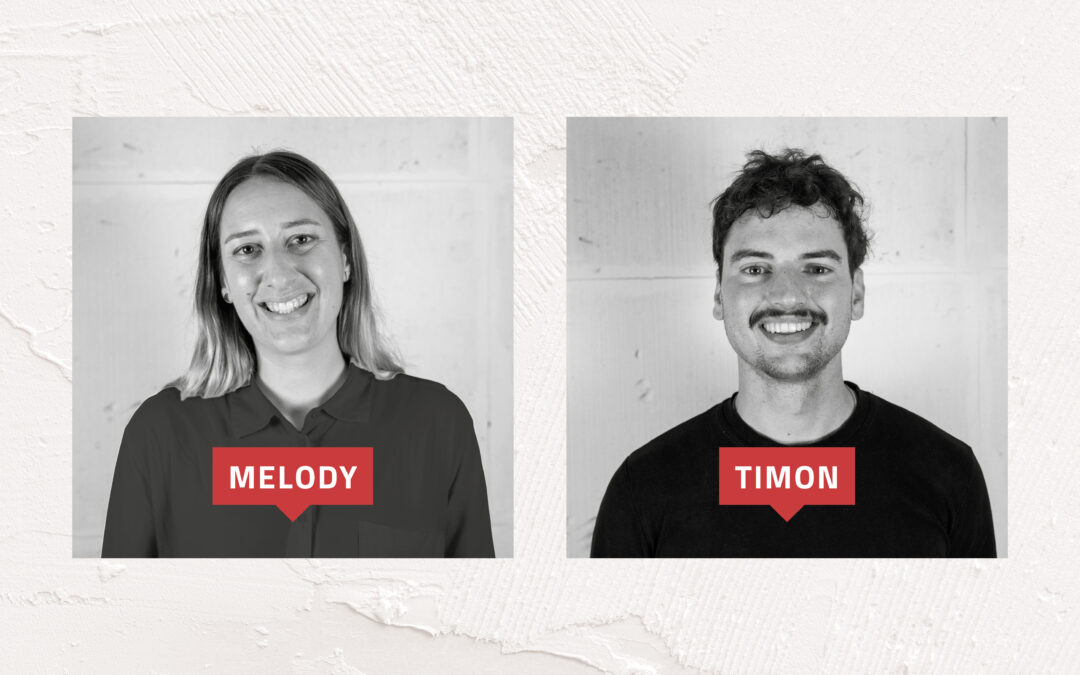 Willkommen im Team – Timon & Melody
